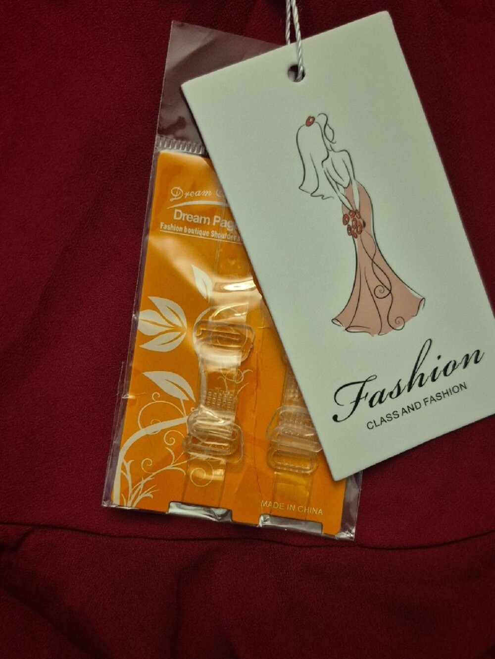 Strapless Red Ruffle-Tier Maxi Dress - Picture 4 of 4